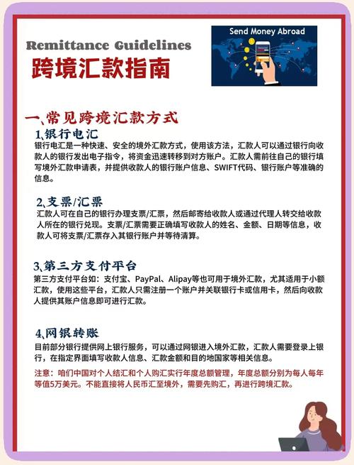 银行跨境汇款业务办理指南，含流程及注意事项详解