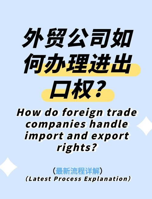 很多朋友不知如何办理进出口经营权，看这里