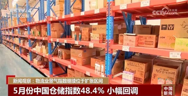 中国物流业景气指数_5月份物流业运行情况_物流业景气指数有较大回落