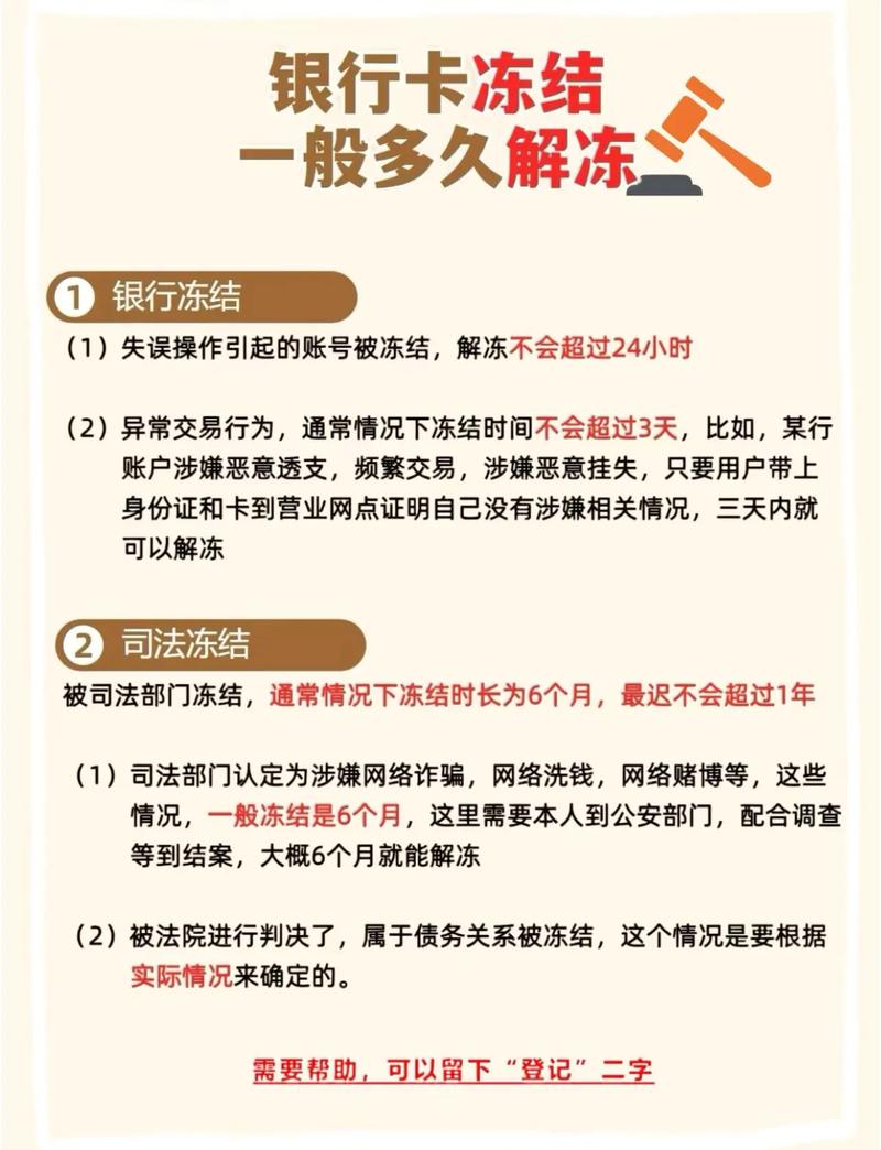 银行信用卡信用额度冻结后，解冻时间受哪些因素影响？