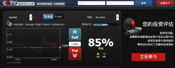二元期权风险警示_二元期权新闻点做单_二元期权交易特点