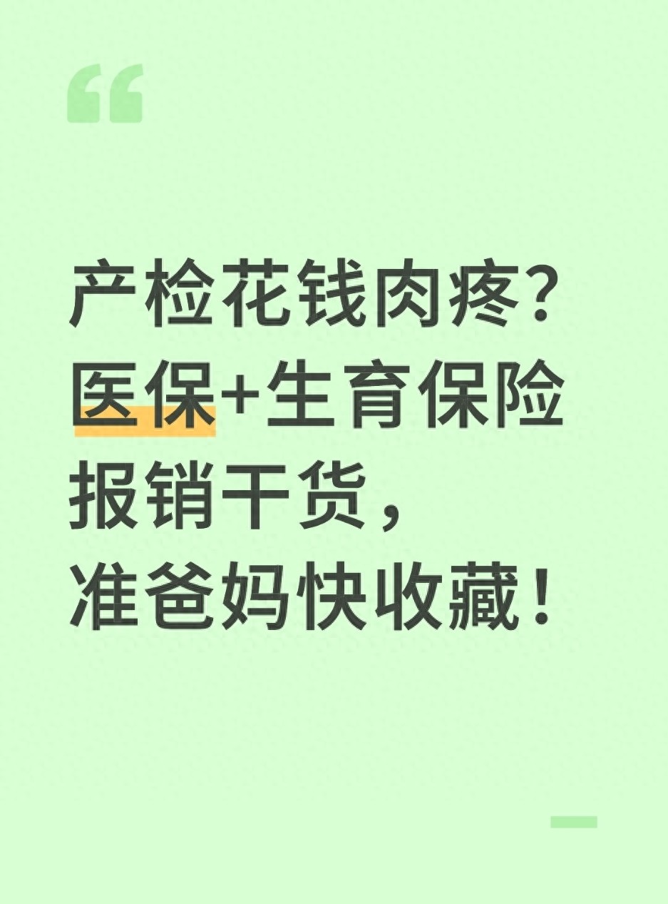 2026 生育保险报销攻略，含产检报销避坑指南及河南政策