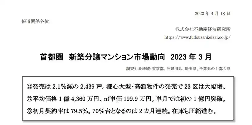 日本房产价格走势_日本东京中心高价房产影响_东京23区新公寓均价涨幅分析