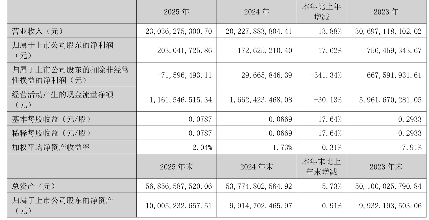 中国宝安财务分析_中国宝安2025年度报告_中国宝安股票是什么概念